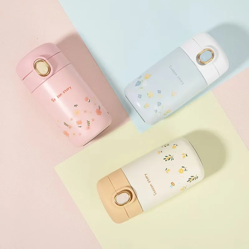 330ml Portable Water Bottles for Girls Coffee Travel Mug 304 Stainless Steel Leak-Proof Travel Vacuum Flask Outdoor Tazas In-Car
330ml Portable Water Bottles for Girls Coffee Travel Mug 304 Stainless Steel Leak-Proof Travel Vacuum Flask Outdoor Tazas In-Car