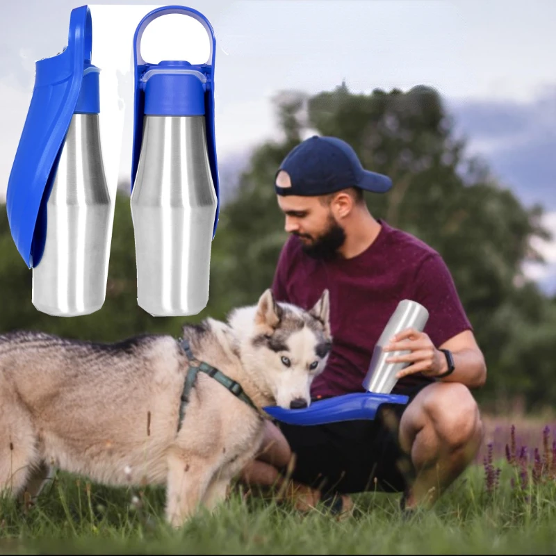 Large Dog Water Bottle Stainless Steel Outdoor Portable Dog Water Bowl Puppy Travel Water Basin Pet Supplies for All Dogs Breeds
Large Dog Water Bottle Stainless Steel Outdoor Portable Dog Water Bowl Puppy Travel Water Basin Pet Supplies for All Dogs Breeds