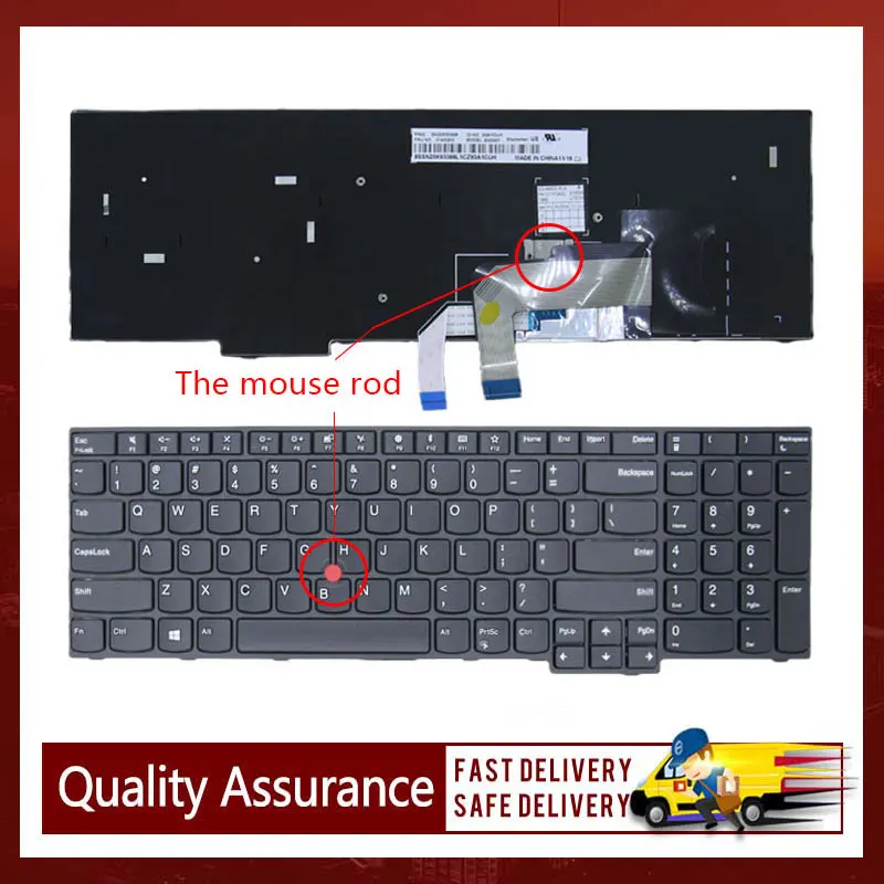 Brand New Laptop Keyboard Replacement For Lenovo IBM Thinkpad E570 E570C E575 US Black
Brand New Laptop Keyboard Replacement For Lenovo IBM Thinkpad E570 E570C E575 US Black