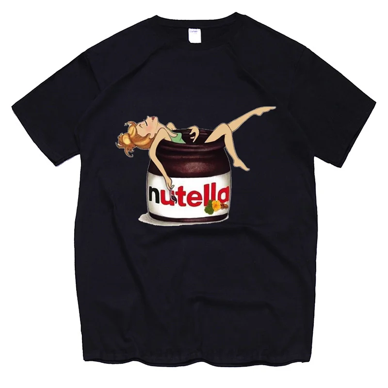 Nutella Girl Printed 2022 Men Women T-shirt Fashion Summer Short Sleeve Unisex Top Tee 100% Cotton Female Oversized T Shirt
Nutella Girl Printed 2022 Men Women T-shirt Fashion Summer Short Sleeve Unisex Top Tee 100% Cotton Female Oversized T Shirt