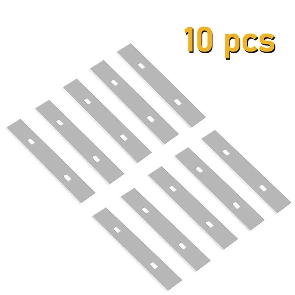 10Pcs/Set Scraper Blades Replacement For Floor Shovel Blade Ceramic Cleaner Tile Scraper Steel 100*18mm Remove Dirt Glass
10Pcs/Set Scraper Blades Replacement For Floor Shovel Blade Ceramic Cleaner Tile Scraper Steel 100*18mm Remove Dirt Glass