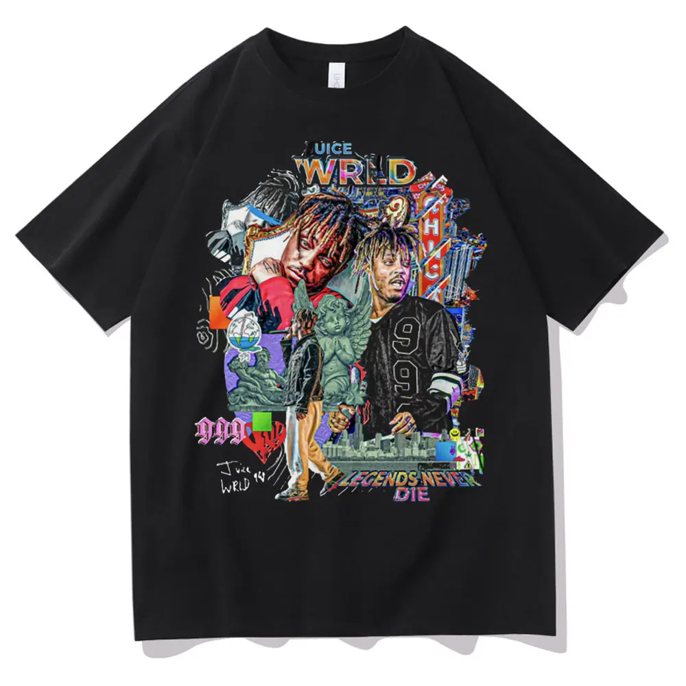 Rapper Juice World Legends Never Die Graphic T-shirt Men Women Oversized Hip Hop Tshirt Men's 100% Cotton T Shirt Man Streetwear
Rapper Juice World Legends Never Die Graphic T-shirt Men Women Oversized Hip Hop Tshirt Men's 100% Cotton T Shirt Man Streetwear