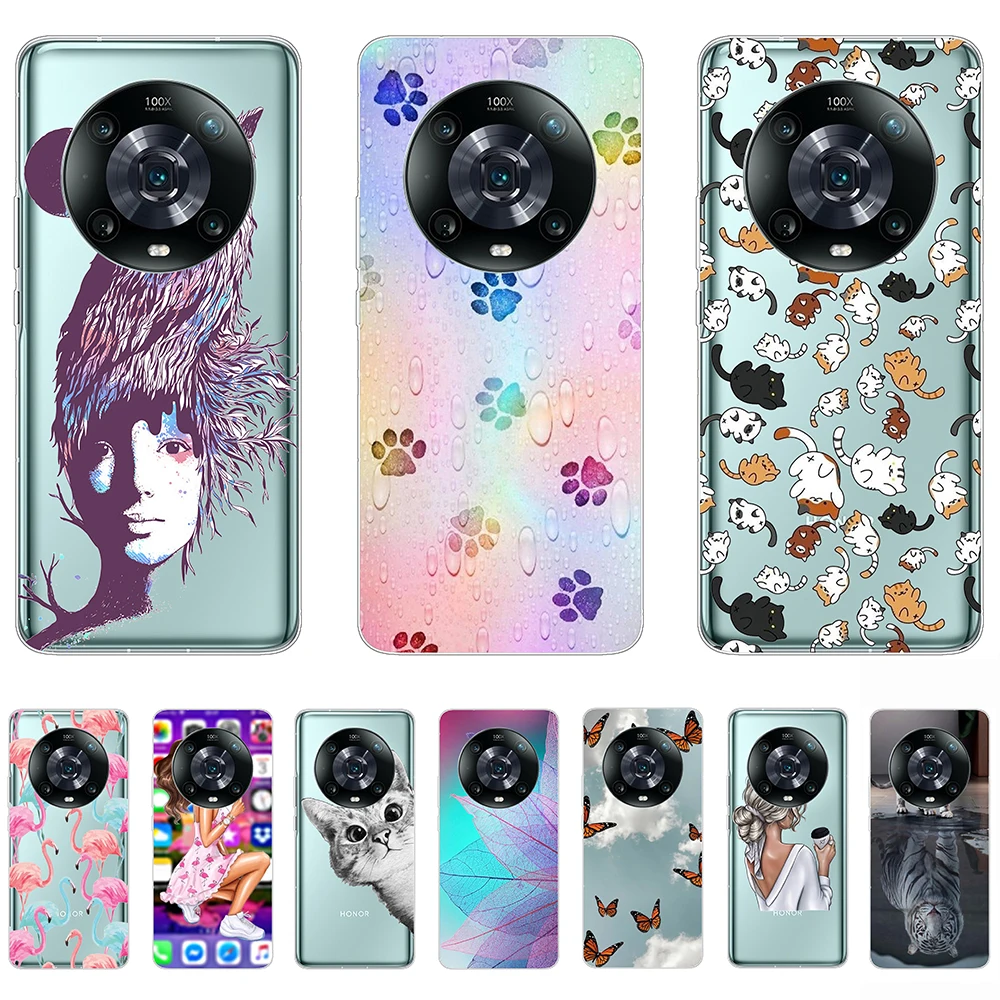 for Honor Magic4 4 Pro Case Silicon Tpu Fashion Women's Clear Anti-fall Ultra-thin Bumper on Honor Magic 4 6.81inch flexible
for Honor Magic4 4 Pro Case Silicon Tpu Fashion Women's Clear Anti-fall Ultra-thin Bumper on Honor Magic 4 6.81inch flexible
