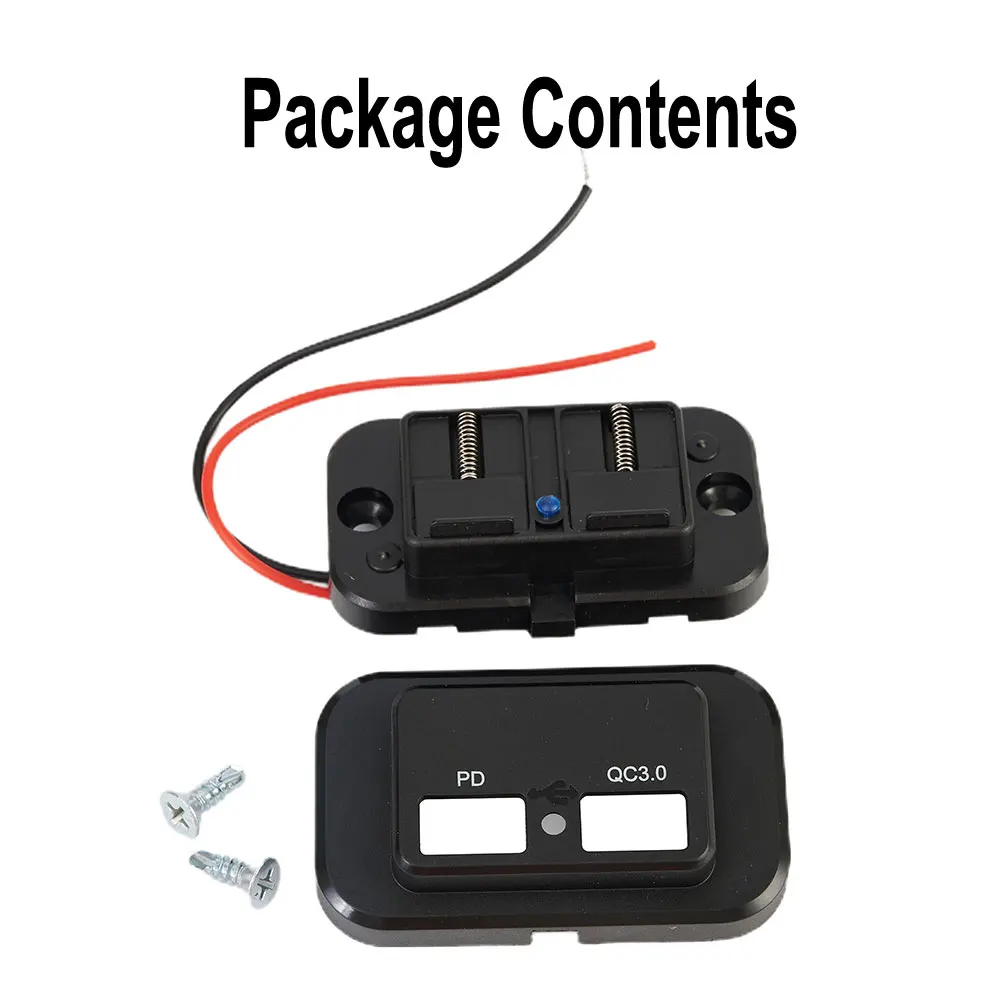12/24 В PD + QC3.0 36 Вт двойной USB-порт для автомобиля RV быстрое зарядное устройство гнездо электрическая розетка Водонепроницаемая Бортовая Элект...
12/24 В PD + QC3.0 36 Вт двойной USB-порт для автомобиля RV быстрое зарядное устройство гнездо электрическая розетка Водонепроницаемая Бортовая Элект...