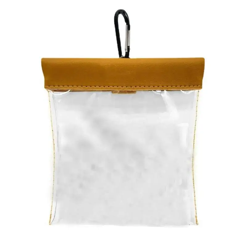Golf Pouch Bag Golf /Ball Bag With Clip Clear Transparent Squeeze Top Pocket To Store Golf Accessories And Valuables
Golf Pouch Bag Golf /Ball Bag With Clip Clear Transparent Squeeze Top Pocket To Store Golf Accessories And Valuables