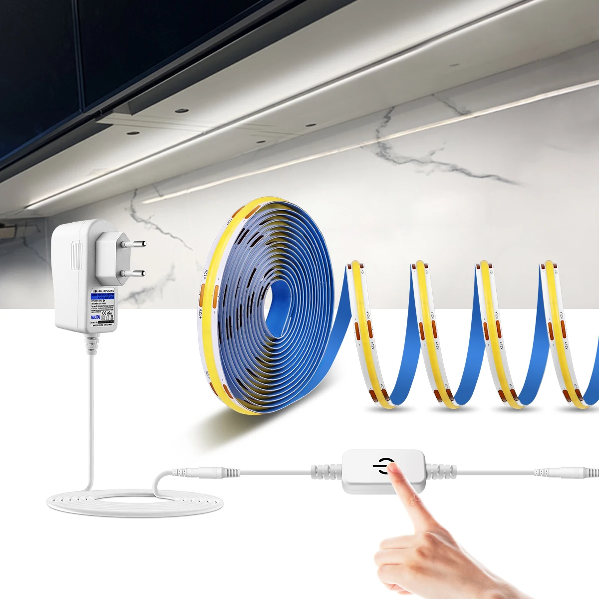 COB LED Strip Light Natural White 4000K Warm White 6000K LED Lights Dimmable RA 90 Super Bright Diode Tape lamp Room Decoration
COB LED Strip Light Natural White 4000K Warm White 6000K LED Lights Dimmable RA 90 Super Bright Diode Tape lamp Room Decoration
