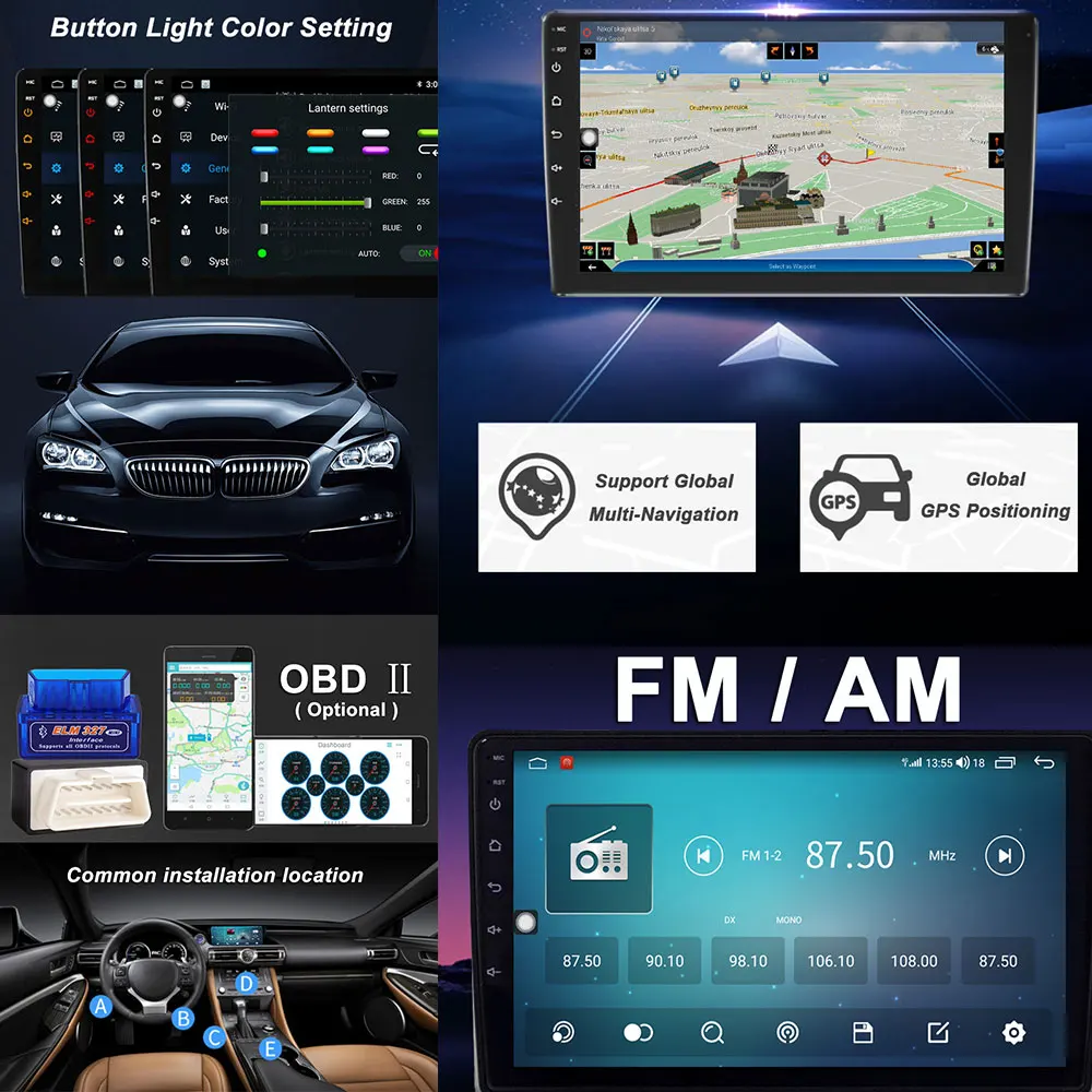 Carplay для Geely Emgrand X7 1 GX7 EX7 2011 - 2019 GPS мультимедийный без DVD QLED IPS Android 11 автомобильный