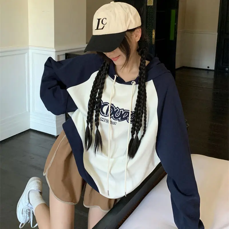 Корейские модные толстовки QWEEK, женские новые свитшоты оверсайз в стиле Харадзюку, зеленая Толстовка в стиле пэчворк, уличная одежда, винтажная одежда, хиппи
Корейские модные толстовки QWEEK, женские новые свитшоты оверсайз в стиле Харадзюку, зеленая Толстовка в стиле пэчворк, уличная одежда, винтажная одежда, хиппи