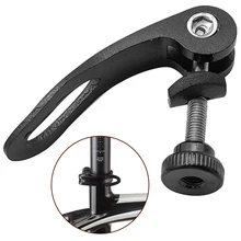 Bike Seatpost Clamp Quick Release Lever Easy Height Adjustment Matte Surface Treatment Durable and Practical