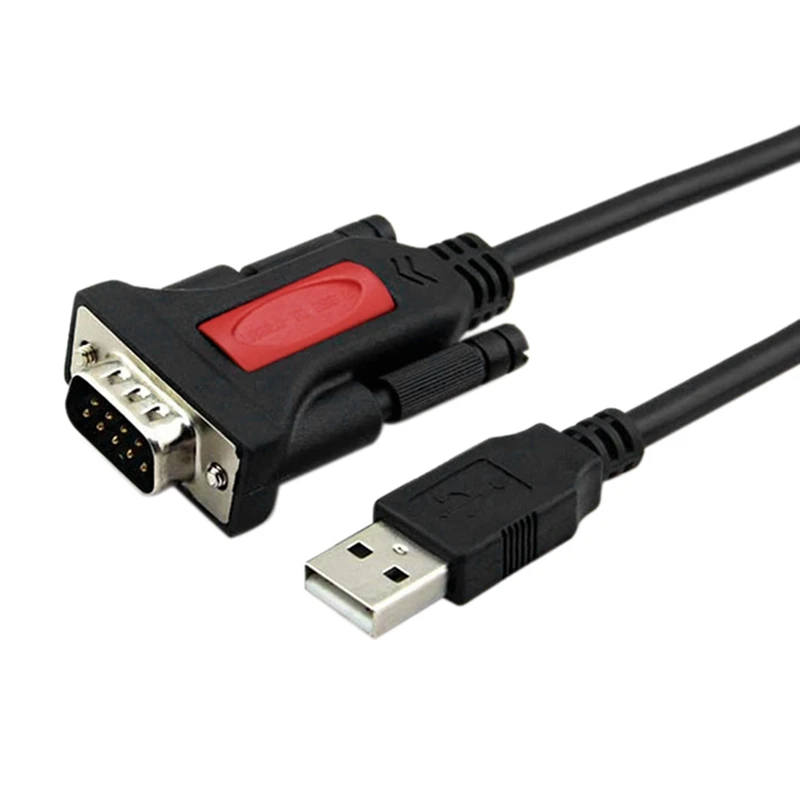 Кабель-переходник с USB на Rs232 9-контактный последовательный адаптер чип Pl2303 для