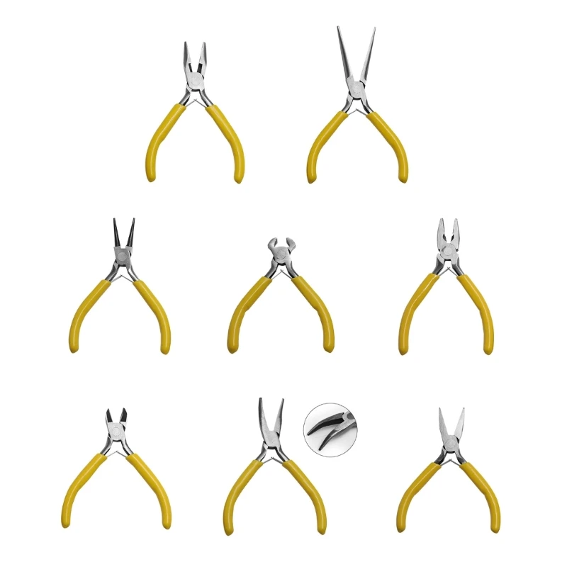 Mini Jewellery Plier Tool with Soft- Grip Handle Precision Wire Cutters Needle
Mini Jewellery Plier Tool with Soft- Grip Handle Precision Wire Cutters Needle