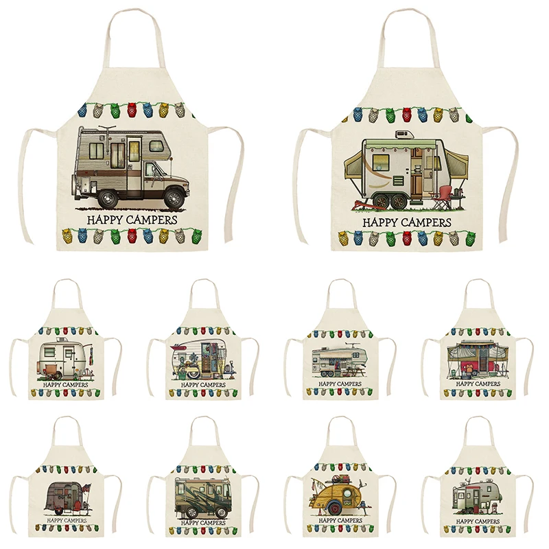 1Pcs Kitchen Apron Sketch Campers Car Printed Sleeveless Cotton Linen Aprons for Men Women Home Cleaning Tools WQ358
1Pcs Kitchen Apron Sketch Campers Car Printed Sleeveless Cotton Linen Aprons for Men Women Home Cleaning Tools WQ358