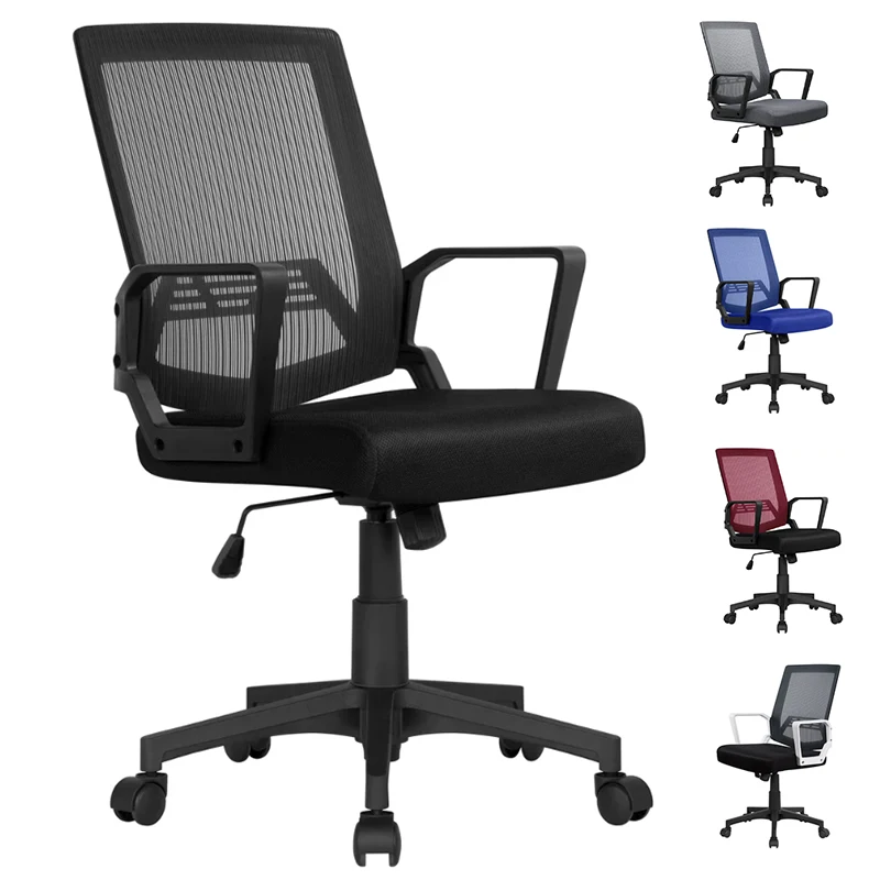 Easyfashion Mid-Back Mesh Adjustable Ergonomic Computer Chair, Black
Easyfashion Mid-Back Mesh Adjustable Ergonomic Computer Chair, Black