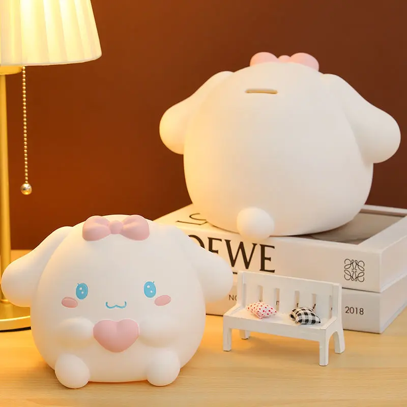 New Kawaii Piggy Bank Anime Cinnamoroll Cartoon Children Large Capacity Money Storage Boxes Boys Girls Coin Bank Birthday Gifts
New Kawaii Piggy Bank Anime Cinnamoroll Cartoon Children Large Capacity Money Storage Boxes Boys Girls Coin Bank Birthday Gifts