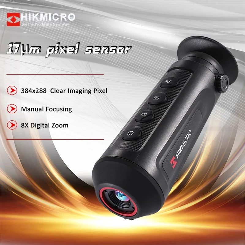 Инфракрасная тепловизионная камера HikMicro LYNX L15 с функцией ночной охоты и точкой доступа Wi-Fi, тепловизор 4 цветов
Инфракрасная тепловизионная камера HikMicro LYNX L15 с функцией ночной охоты и точкой доступа Wi-Fi, тепловизор 4 цветов