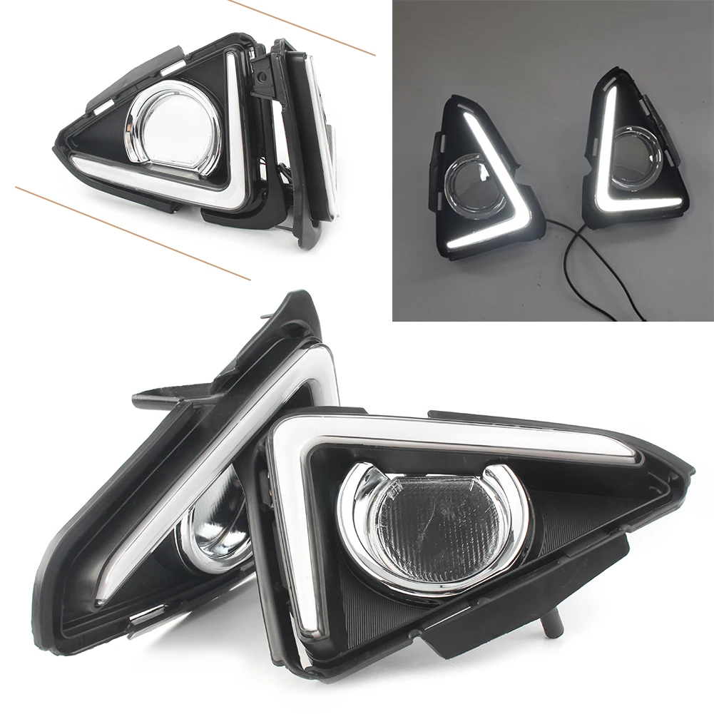 DRL LED Daytime Running Light Fog Lamp For Toyota RAV4 2016 2017 2018
DRL LED Daytime Running Light Fog Lamp For Toyota RAV4 2016 2017 2018