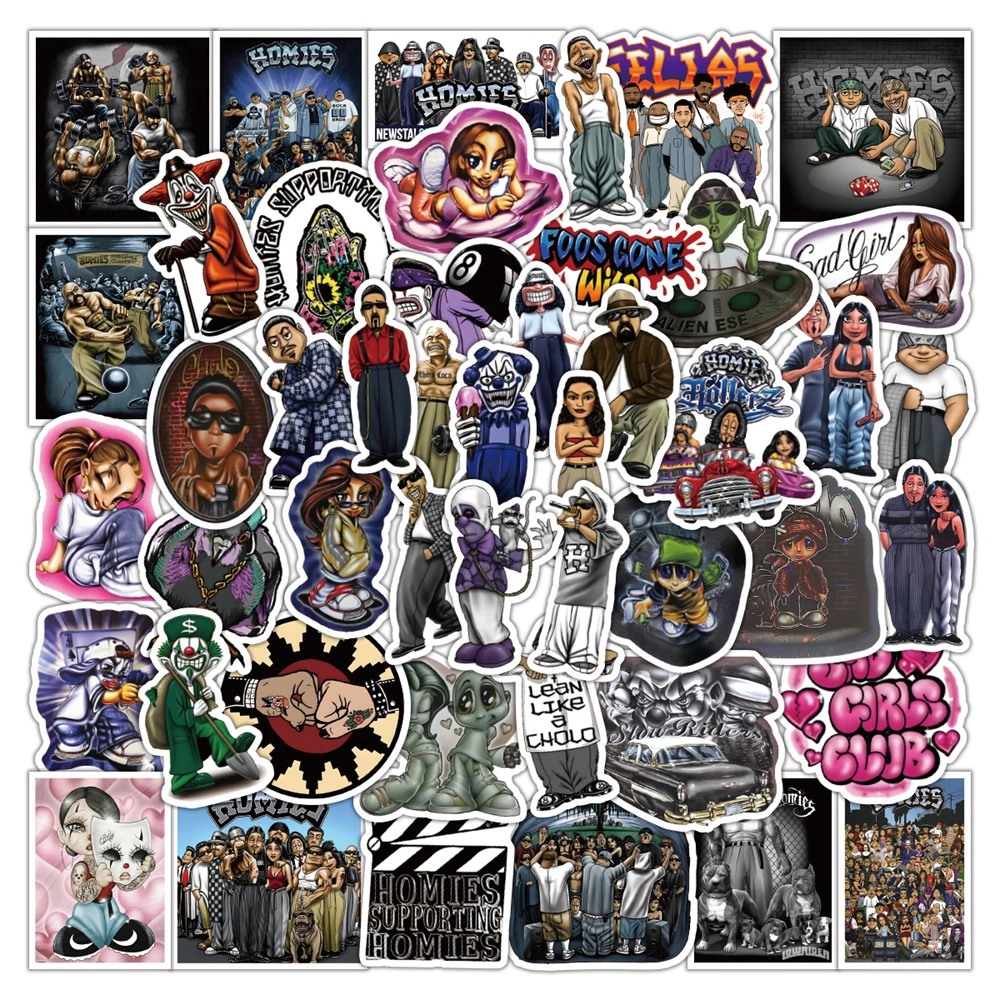10/30/50PCS Cartoon Homies Personality Creative Graffiti Stickers Bike Skateboard Car Helmet Laptop Computer Wholesale
10/30/50PCS Cartoon Homies Personality Creative Graffiti Stickers Bike Skateboard Car Helmet Laptop Computer Wholesale