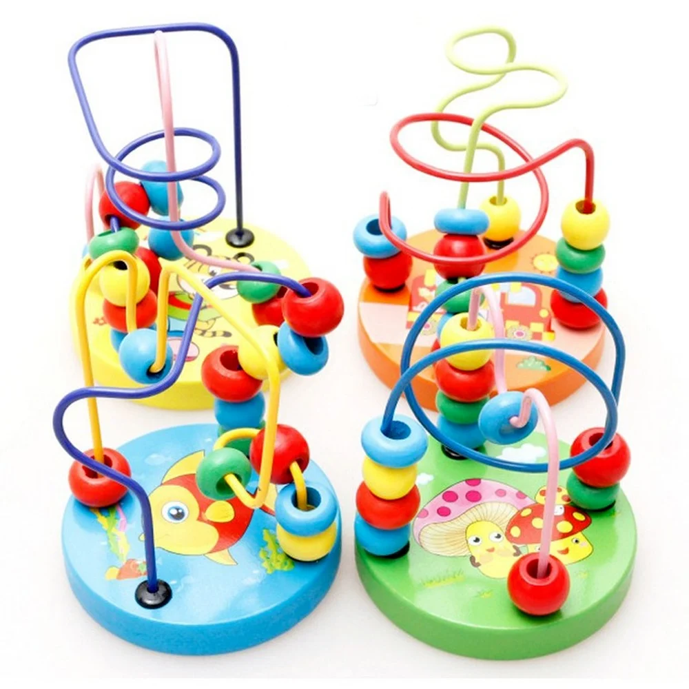 1pc Toddler Baby Wooden Mini Around Beads Wire Maze Kids Toys Educational Ablility Developing for Children Mobile Montessori Toy
1pc Toddler Baby Wooden Mini Around Beads Wire Maze Kids Toys Educational Ablility Developing for Children Mobile Montessori Toy