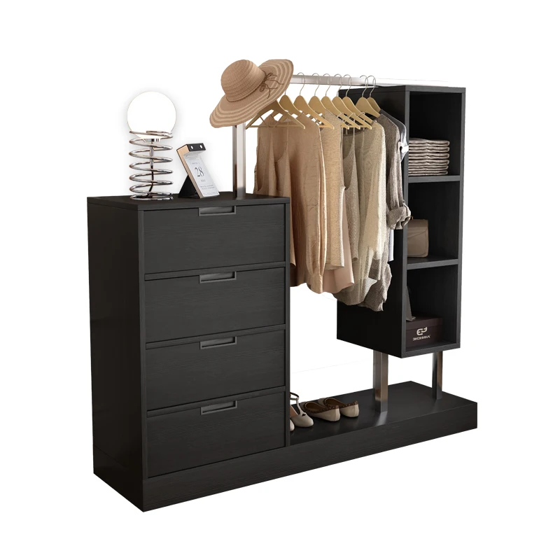 YY Master Bedroom Household Chest of Drawers Clothes Rack Integrated Storage Shoes and Clothes Rack
YY Master Bedroom Household Chest of Drawers Clothes Rack Integrated Storage Shoes and Clothes Rack