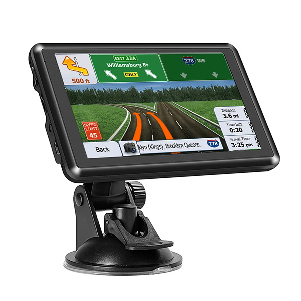 

Car Mounted GPS Positioning Maps Transmitter Tracker Route Planning with Voice Broadcast Navigation Device Motorbikes