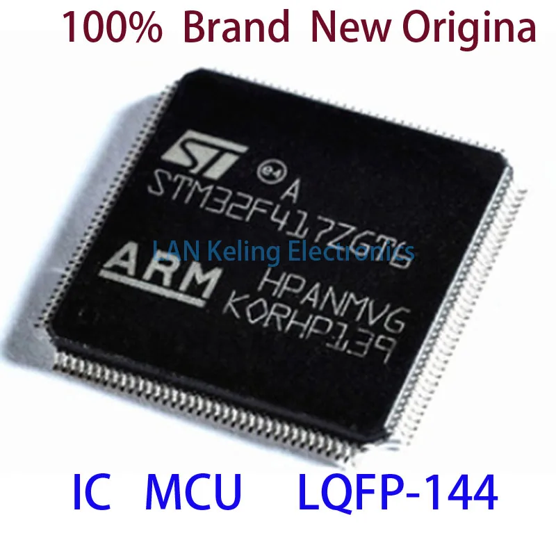 STM32F417ZGT6 100% Brand New Original STM STM32F STM32F417 STM32F417ZG STM32F417ZGT MCU LQFP-144
STM32F417ZGT6 100% Brand New Original STM STM32F STM32F417 STM32F417ZG STM32F417ZGT MCU LQFP-144