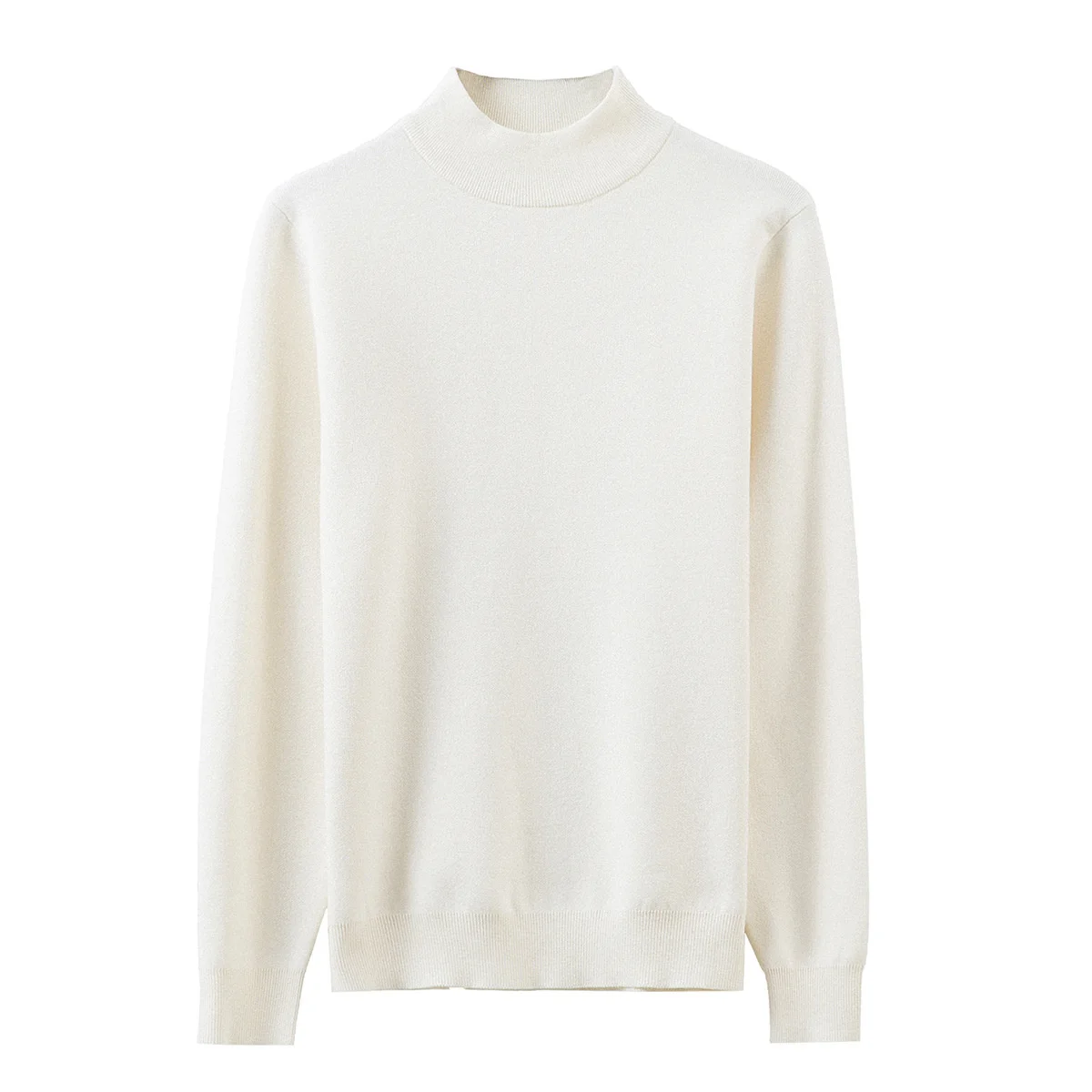 Menswear High Autumn Winter Men's Half Neck Solid Color Comfortable Pullover Sweater Bottomed Sweater
Menswear High Autumn Winter Men's Half Neck Solid Color Comfortable Pullover Sweater Bottomed Sweater