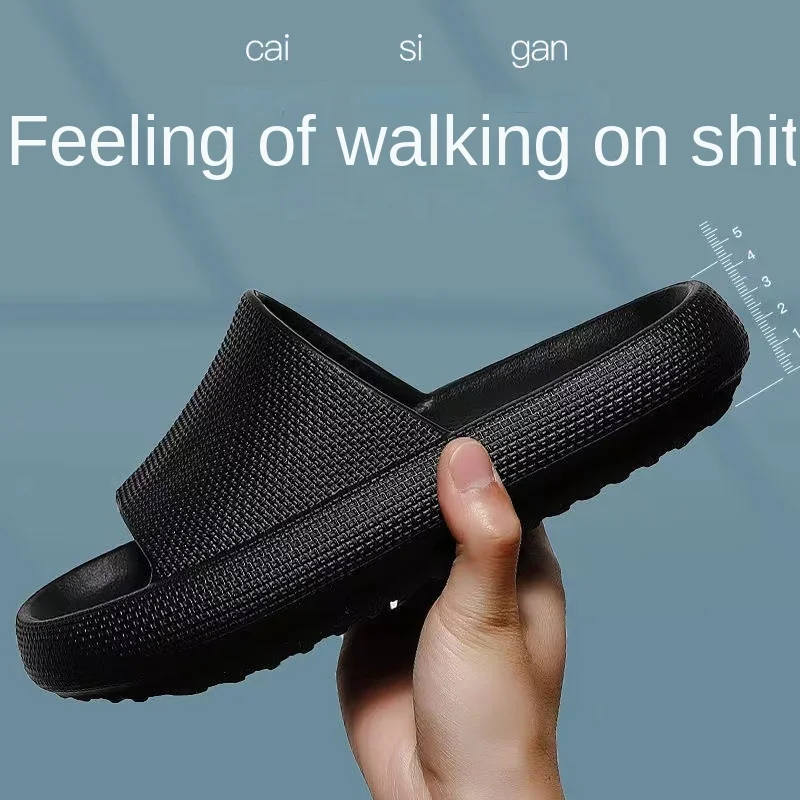 Summer Fashion Slippers Indoor Home Women Flat Shoes New Thick Bottom Outer Wear New Men and Ladies Beach Slides Zapatos Mujer
Summer Fashion Slippers Indoor Home Women Flat Shoes New Thick Bottom Outer Wear New Men and Ladies Beach Slides Zapatos Mujer