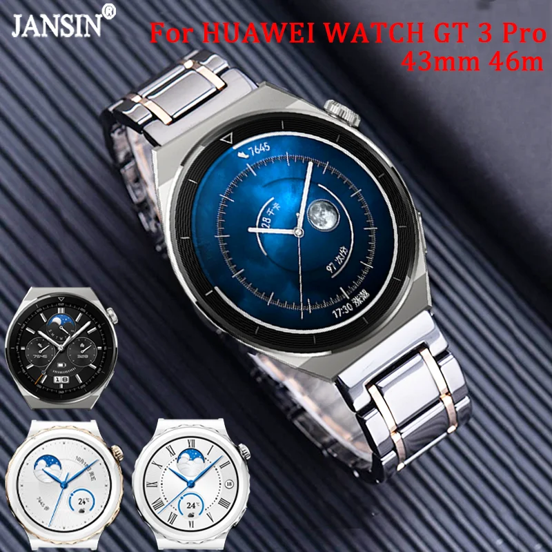 Ремешок керамический для наручных часов HUAWEI WATCH GT 3 Pro, сменный Браслет для умных часов Huawei Watch GT3 Pro, 43 мм 46 мм 
Ремешок керамический для наручных часов HUAWEI WATCH GT 3 Pro, сменный Браслет для умных часов Huawei Watch GT3 Pro, 43 мм 46 мм