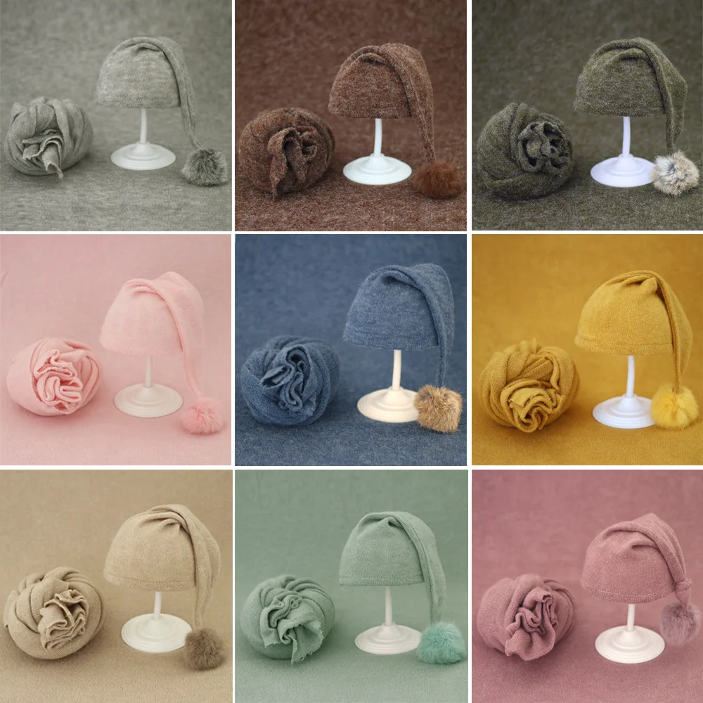 2pcs Baby Hat Wrapped Cloth Set Newbornn Photography Props Clothing Boys Girls Swaddle Blanket Infant Picture Props Accessories
2pcs Baby Hat Wrapped Cloth Set Newbornn Photography Props Clothing Boys Girls Swaddle Blanket Infant Picture Props Accessories