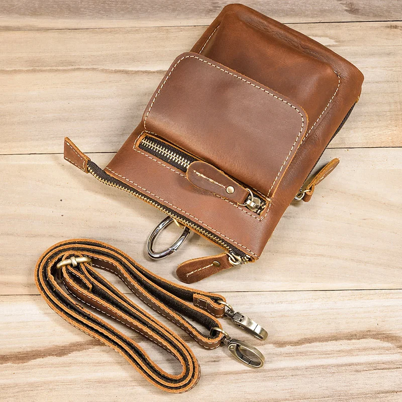 F.N.JACK Messenger bag Men's waist Bag Leather men Crazy Horse Leather bag crossbody bags Belt bag
F.N.JACK Messenger bag Men's waist Bag Leather men Crazy Horse Leather bag crossbody bags Belt bag