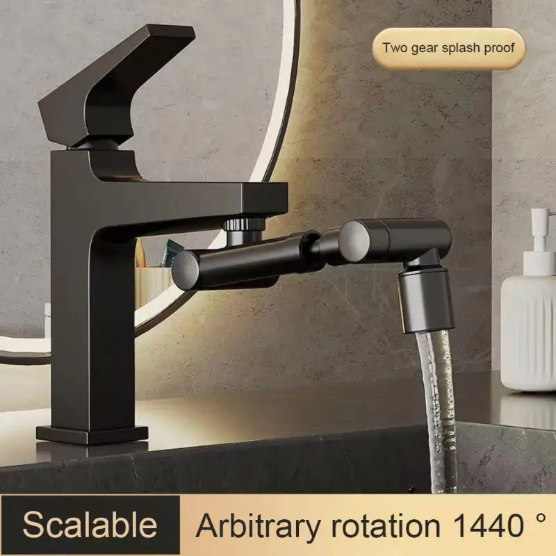 

Universal 1080° Rotatable Faucet Aerator Extender Plastic Splash Filter Faucets Bubbler Nozzle Robotic Arm for Kitchen Bathroom