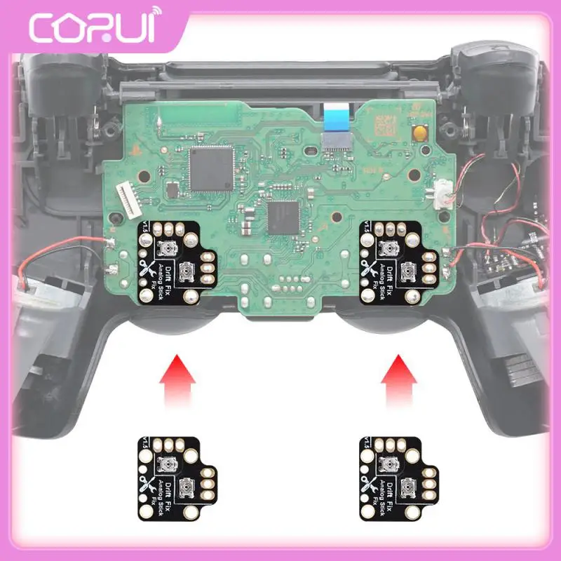 

For Ps5 One Reset Drift Thumbstick Resistance Calibration Plate Gamepad Joystick Drift Repair Board Universal Accessory