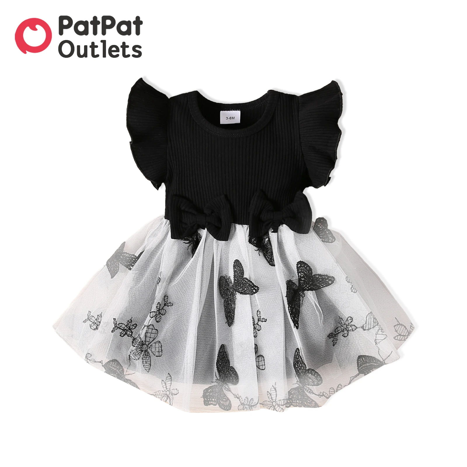 PatPat Dress Princess Party Dresses Newborn Toddler Baby Girl Clothes New Born Babies Black Butterfly Mesh for Kids Birthday
PatPat Dress Princess Party Dresses Newborn Toddler Baby Girl Clothes New Born Babies Black Butterfly Mesh for Kids Birthday