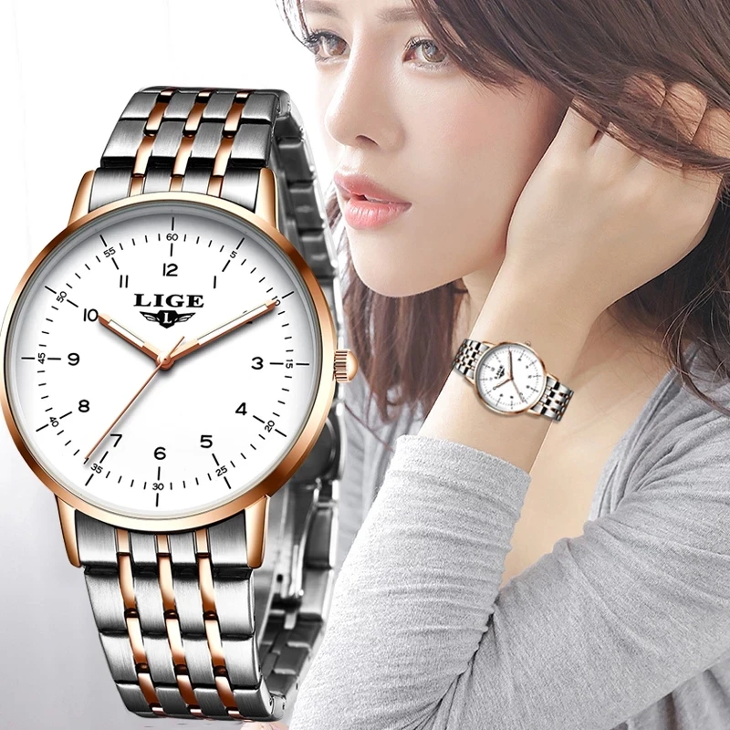 2022 New Fashion Watch Women LIGE Brand Ladies Creative Steel Women Bracelet Watches Female Waterproof Clocks Relogio Feminino
2022 New Fashion Watch Women LIGE Brand Ladies Creative Steel Women Bracelet Watches Female Waterproof Clocks Relogio Feminino