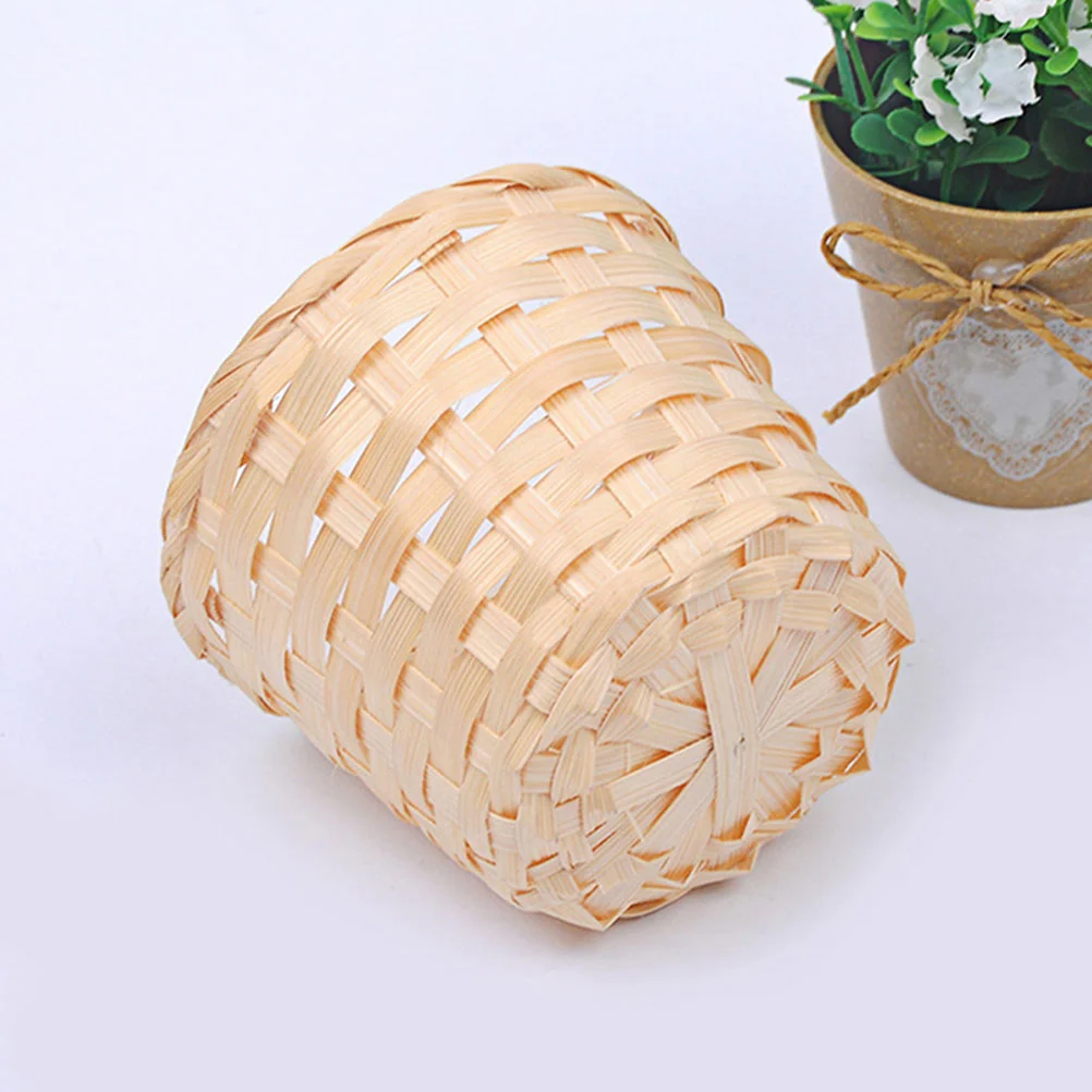 2 Pcs Storage Basket Multi-function Home Decor Woven Organizer Decorative Trash Bin Convenient Rural Rustic
2 Pcs Storage Basket Multi-function Home Decor Woven Organizer Decorative Trash Bin Convenient Rural Rustic