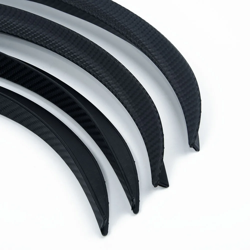 Replacement Wheel Eyebrows protector Rubber Trim Accessory Black Car Carbon Fiber look Exterior Fender Flare 4Pcs
Replacement Wheel Eyebrows protector Rubber Trim Accessory Black Car Carbon Fiber look Exterior Fender Flare 4Pcs