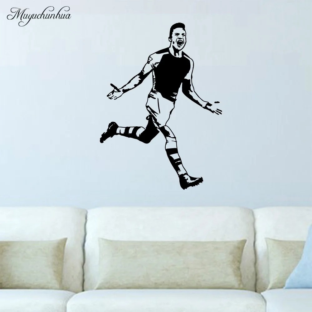 Drop Shipping Football Player Vinyl Kitchen Wall Stickers Wallpaper For Home Decor Living Room Bedroom Wall Decoration Murals
Drop Shipping Football Player Vinyl Kitchen Wall Stickers Wallpaper For Home Decor Living Room Bedroom Wall Decoration Murals
