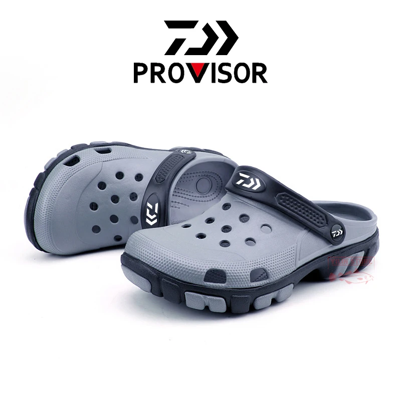 Daiwa Fishing Baotou Slippers 2022 New Casual Hole Shoes Men's Fashion Sports Garden Shoes Non-slip Thick Bottom Beach Sandals
Daiwa Fishing Baotou Slippers 2022 New Casual Hole Shoes Men's Fashion Sports Garden Shoes Non-slip Thick Bottom Beach Sandals