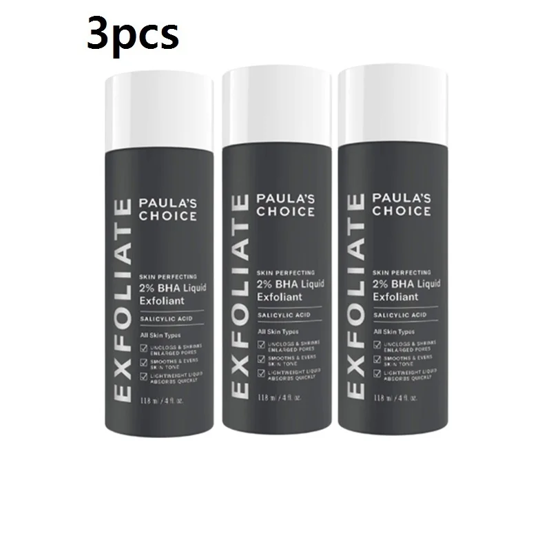3PCS Paulas Choice-SKIN PERFECTING 2% BHA Liquid Salicylic Acid Exfoliant-Facial Exfoliant For Blackhead Enlarged Pores Wrinkles
3PCS Paulas Choice-SKIN PERFECTING 2% BHA Liquid Salicylic Acid Exfoliant-Facial Exfoliant For Blackhead Enlarged Pores Wrinkles