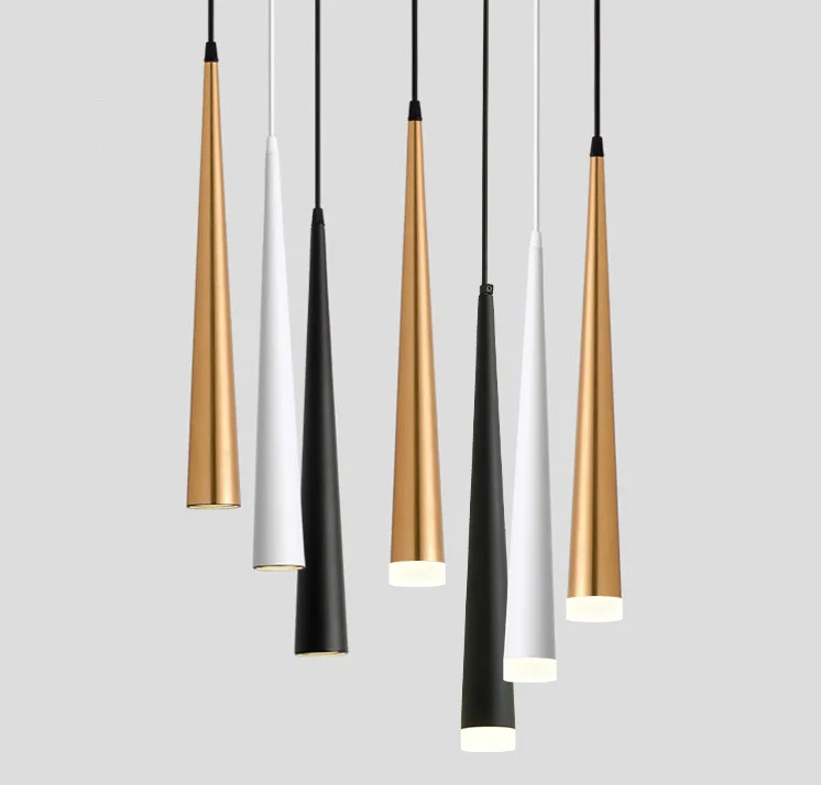 Modern Conacal LED COB Pendant Light Aluminum&Metal Home 7W 12W Hang Lamp Dining/Living Room Bar Cafe Droplight Fixture
Modern Conacal LED COB Pendant Light Aluminum&Metal Home 7W 12W Hang Lamp Dining/Living Room Bar Cafe Droplight Fixture