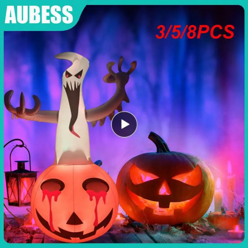 3/5/8PCS Eco-friendly Material Inflatable Ghost Light Outdoor Luminous Pumpkin Lamp Thickening Adjustable Party Decor Light
3/5/8PCS Eco-friendly Material Inflatable Ghost Light Outdoor Luminous Pumpkin Lamp Thickening Adjustable Party Decor Light
