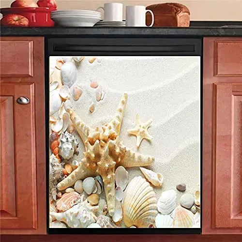 Sea Starfish Sticker Dishwasher Magnet,Ocean Sea Sand Dishwasher Cover,Seashell Refrigerator Magnetic Fridge Sticker Kitchen Dec
Sea Starfish Sticker Dishwasher Magnet,Ocean Sea Sand Dishwasher Cover,Seashell Refrigerator Magnetic Fridge Sticker Kitchen Dec