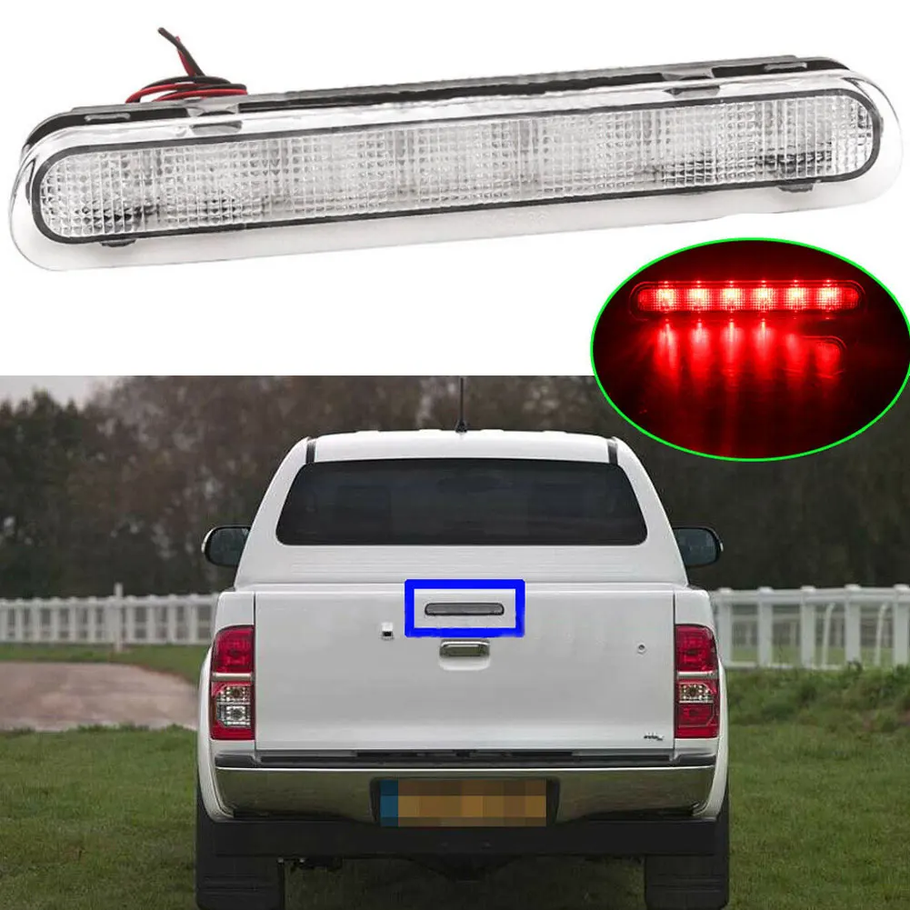 Taillight Third Brake Light Signal Lights ABS Housing Clear Lamp Rear Trunk Tailgate For Toyota Hilux VIGO KUN
Taillight Third Brake Light Signal Lights ABS Housing Clear Lamp Rear Trunk Tailgate For Toyota Hilux VIGO KUN