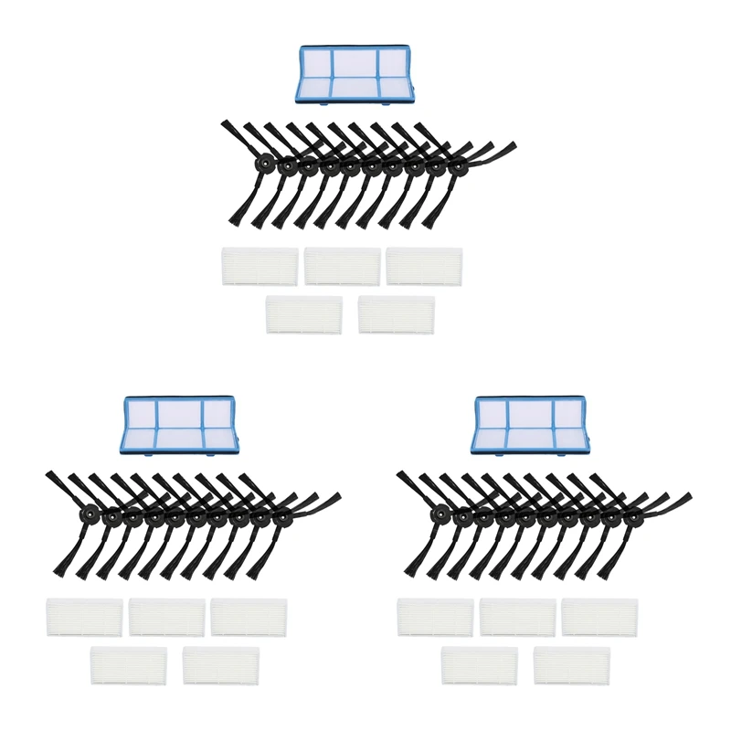 15 фильтров + 30 боковых щеток для Medion Md 16192 Md 18500 Md 18501 Md 18600 запасные части
15 фильтров + 30 боковых щеток для Medion Md 16192 Md 18500 Md 18501 Md 18600 запасные части