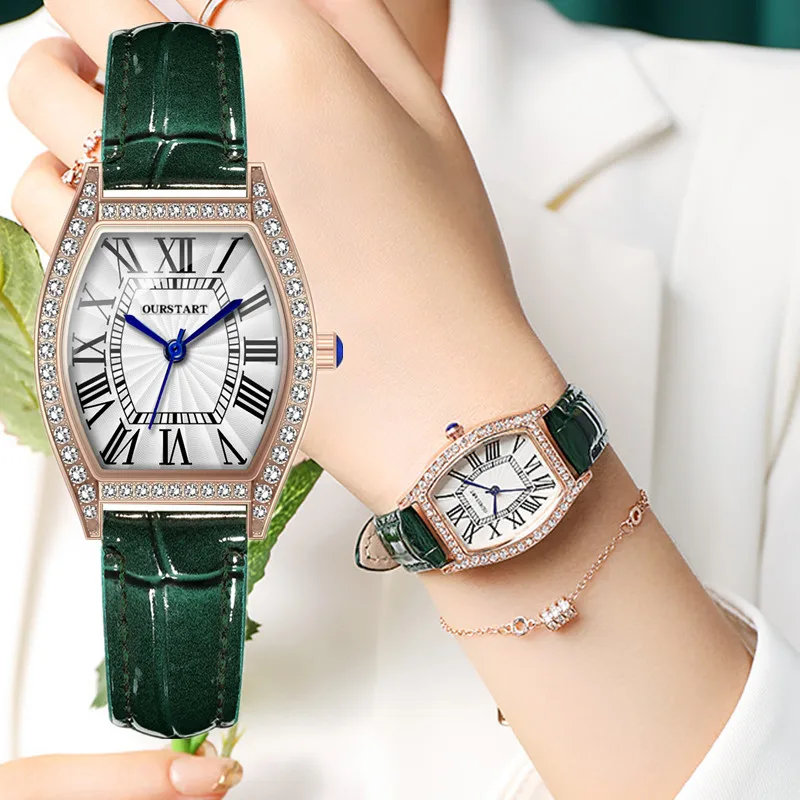 montre femme Fashion Green Ladies Leather Watches Women Luxury Square Wrist Watches Watches Female Ladies Quartz Clock Gifts
montre femme Fashion Green Ladies Leather Watches Women Luxury Square Wrist Watches Watches Female Ladies Quartz Clock Gifts