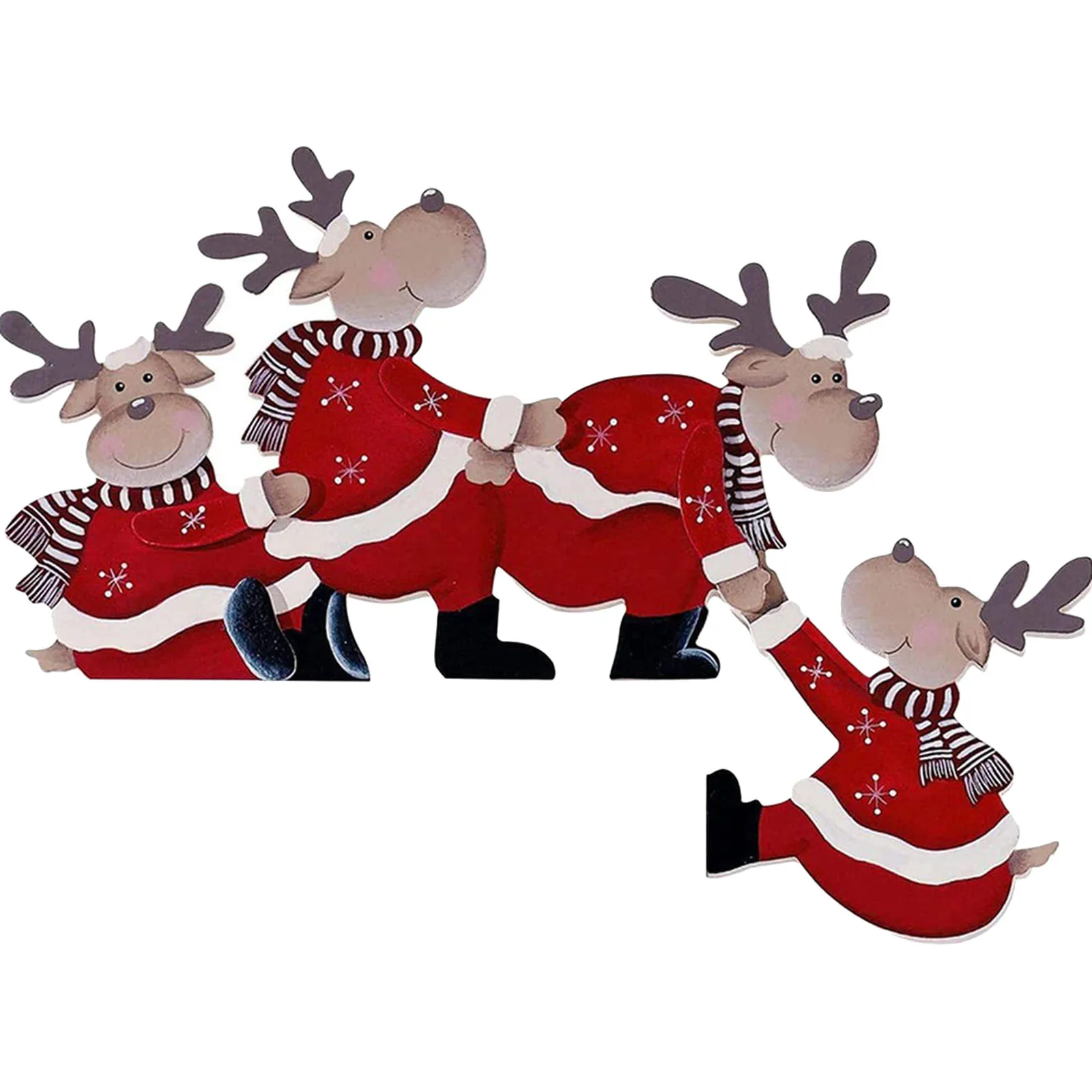 Christmas Door Frame Decoration Santa Claus Wooden Ornament Elk Reindeer Snowman Xmas Decor Supplies Christmas Gift For Friend
Christmas Door Frame Decoration Santa Claus Wooden Ornament Elk Reindeer Snowman Xmas Decor Supplies Christmas Gift For Friend