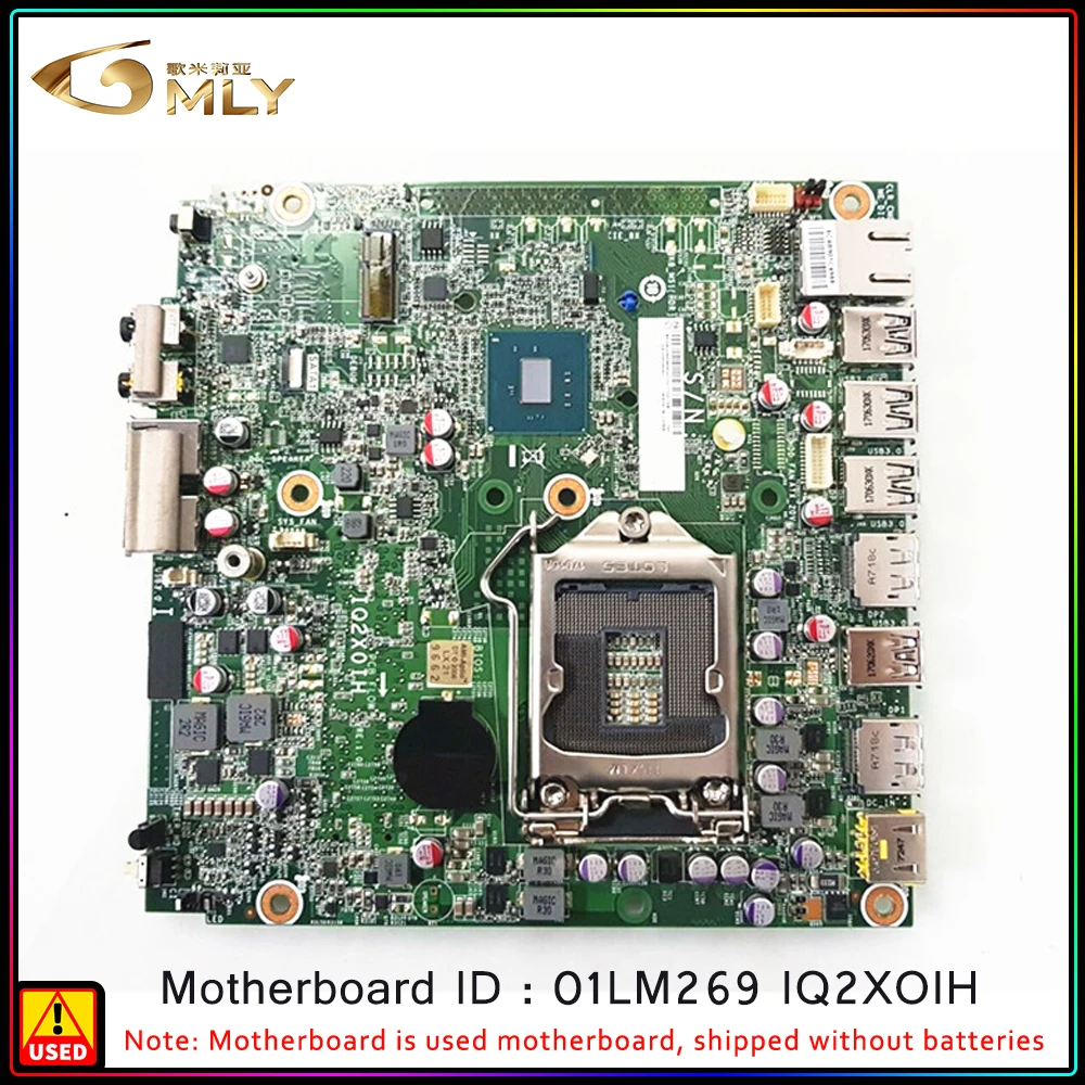 

Refurbished For ThinkCentre M910q Tiny Desktop Motherboard 01LM271 01LM269 00XG206 00XG210 IQ2X0IH DDR4 Q270