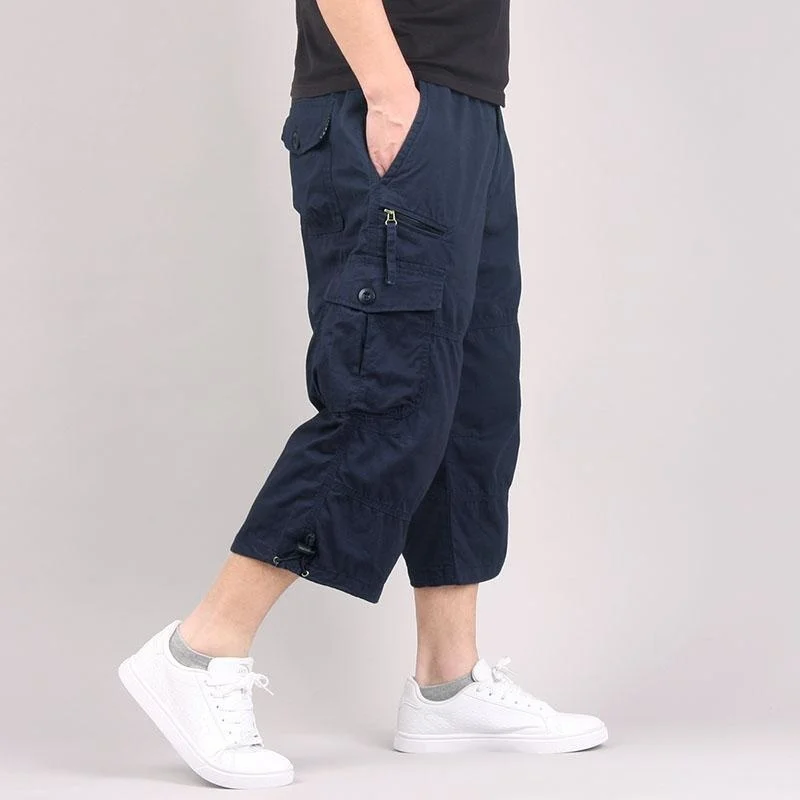 Men's Summer Lon Lent Caro Sorts Multi Pocket Casual Cotton Capri Cropped Trousers ot Breeces Military Tactical Sorts
Men's Summer Lon Lent Caro Sorts Multi Pocket Casual Cotton Capri Cropped Trousers ot Breeces Military Tactical Sorts