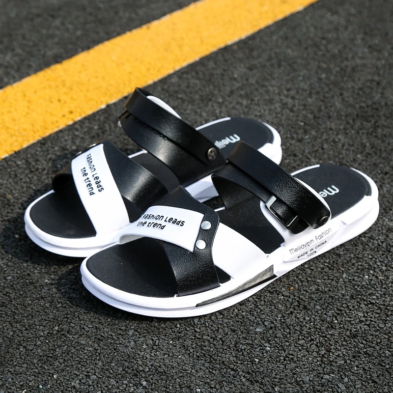 Men's Sandals Sandalias hombre Men sandals outside the new 2022 summer anti-perspiration antiskid drive slippers and beach shoes
Men's Sandals Sandalias hombre Men sandals outside the new 2022 summer anti-perspiration antiskid drive slippers and beach shoes