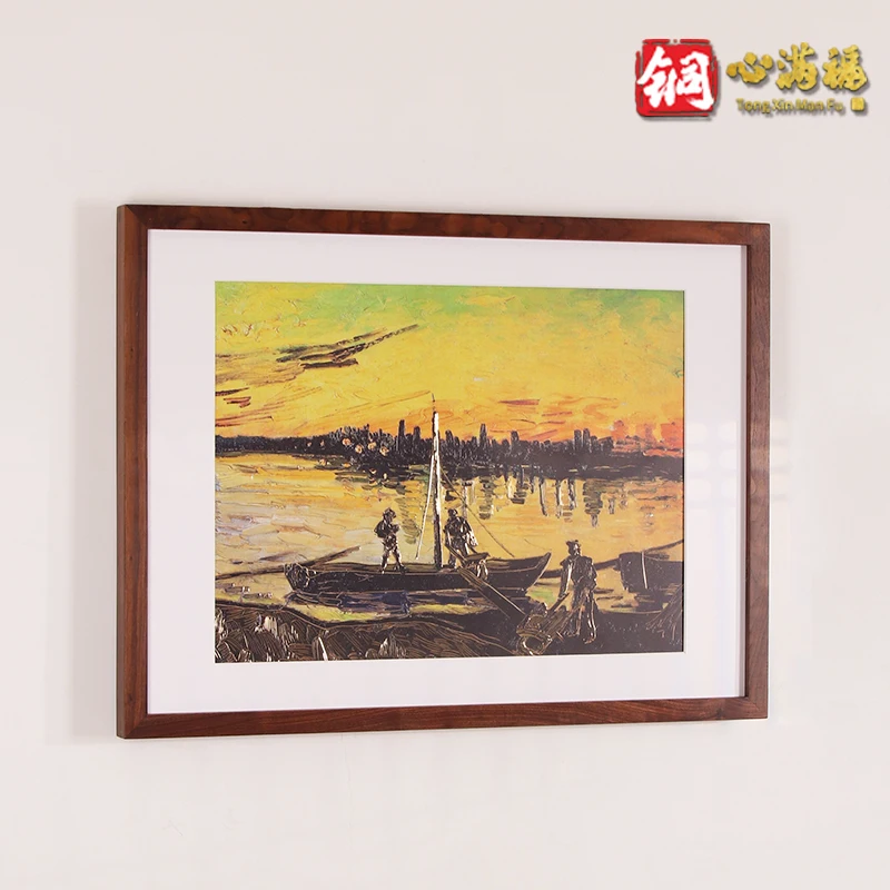 Bronze Painting Vincent Willem Van Gogh 《Coal Boats On The Sea》, Living Room Decoration Painting, Background Wall Painting
Bronze Painting Vincent Willem Van Gogh 《Coal Boats On The Sea》, Living Room Decoration Painting, Background Wall Painting